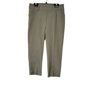 NWT Reitmans The Iconic Olive Capri Pants Size 4P